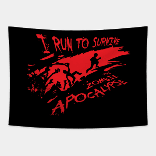 I Run to Survive Tapestry