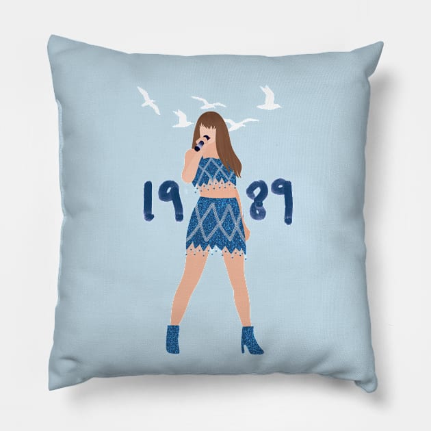 1989 taylors version Pillow by FunartsbyM