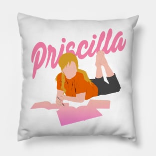 Cailee Spaeny priscilla movie film 2023 graphic design Pillow