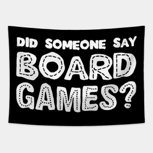 Did Someone Say Board Games? Board Game Addict Tapestry