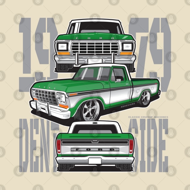 1979 dentside truck collage by RBDesigns