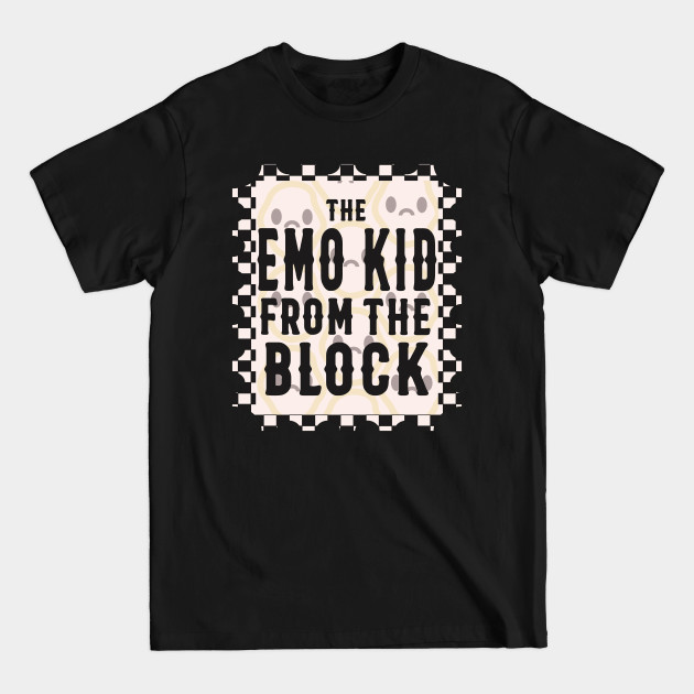 Disover The Emo Kid From The Block Sad Face - Emo Kid - T-Shirt