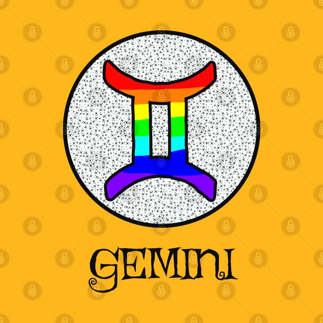 ZODIAC PRIDE GEMINI by ArtzeeFartzee