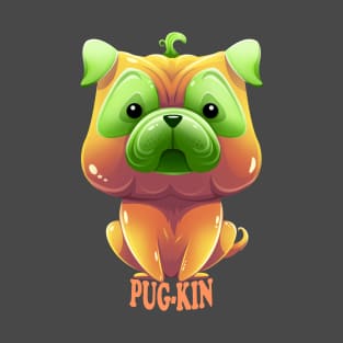 Pug-kin pumpkin pug T-Shirt