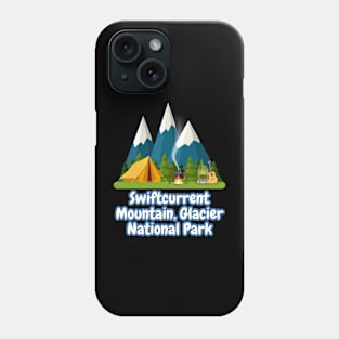 Swiftcurrent Mountain, Glacier National Park Phone Case