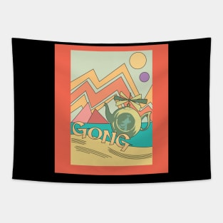 Gong Retro Tapestry