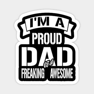 FATHER'S DAY PROUD DAD Magnet