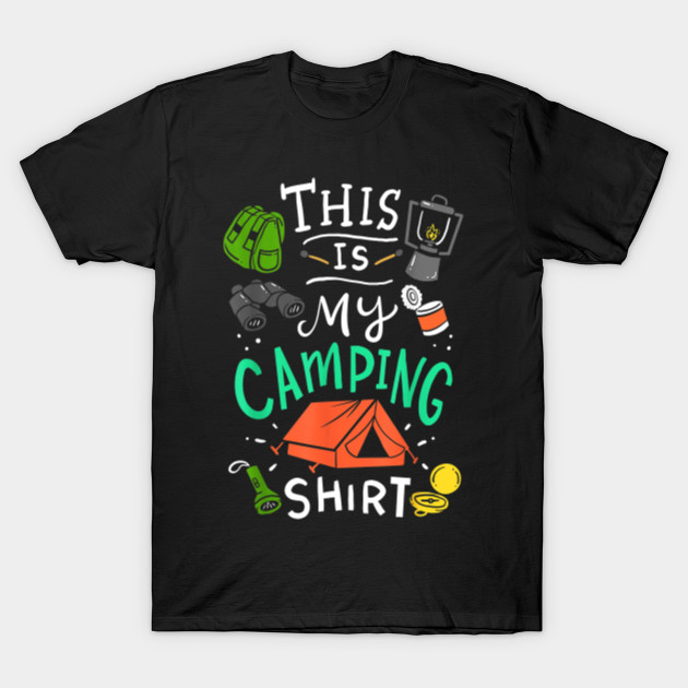 funny family camping shirts