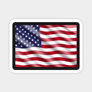 USA - flag of the United States of America Magnet