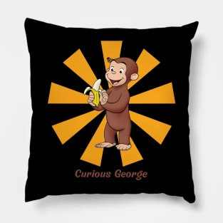 Curious George Vintage Pillow