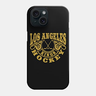 Vintage Retro Los Angeles Kings Hockey Phone Case