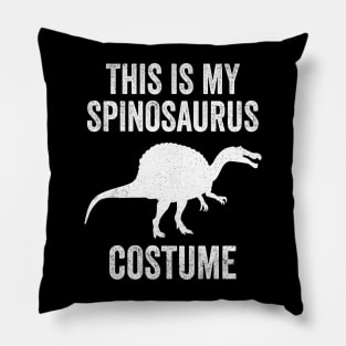 This Is My Spinosaurus Costume Halloween Dinosaur Pillow