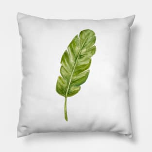 tropical leaf Pillow