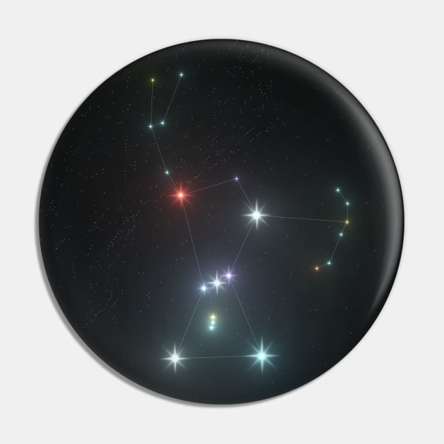 Orion Constellation Pin by Javisolarte