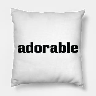 Adorable Pillow