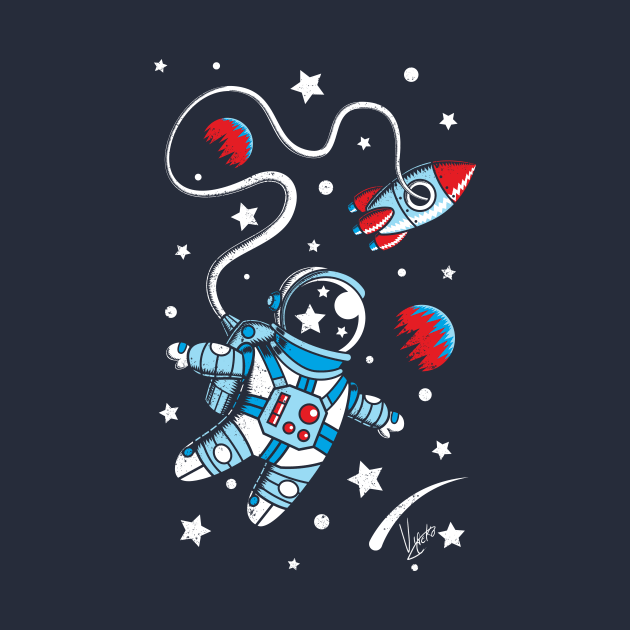 Space Walk by VicNeko