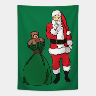 Christmas Santa Claus T-Shirt Tapestry