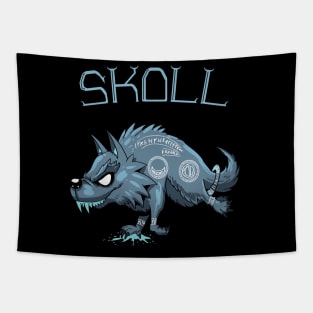 The Devourer of the Sun: Skoll the Wolf Tapestry