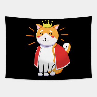Meow King Tapestry