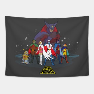 Battle of the Planets - Group Tapestry