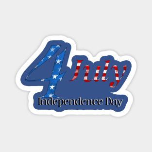 4 July independence Day Magnet