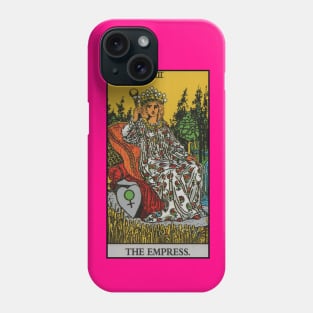 The Empress Tarot Card Phone Case