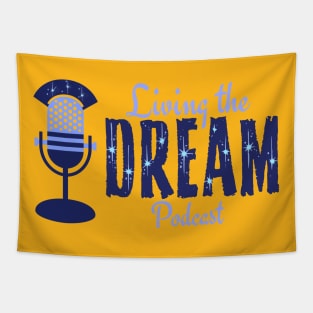 Living The Dream Logo Design Tapestry