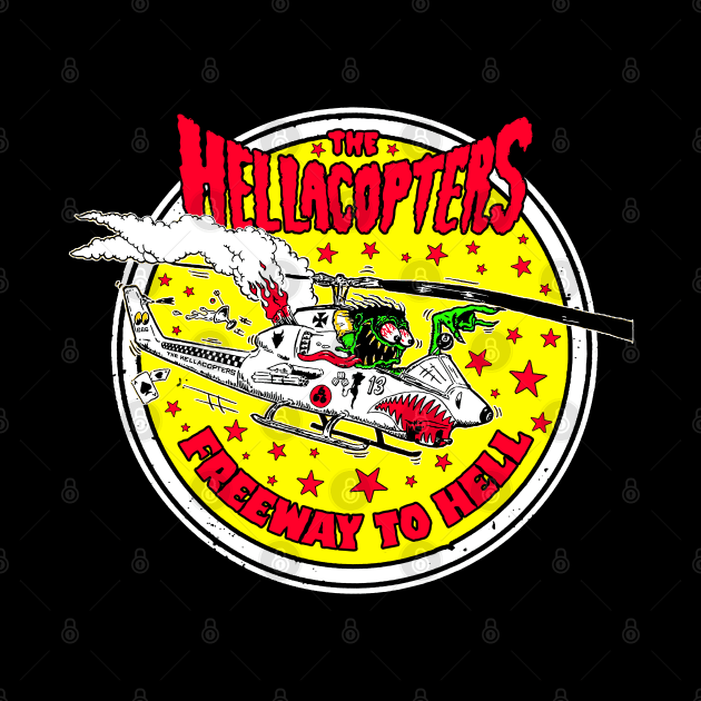 The Hellacopters - Freeway to hell by CosmicAngerDesign