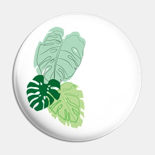 Monstera Leaves Pin