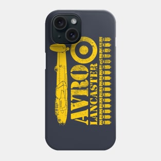 Lancaster Bomber (distressed) Phone Case