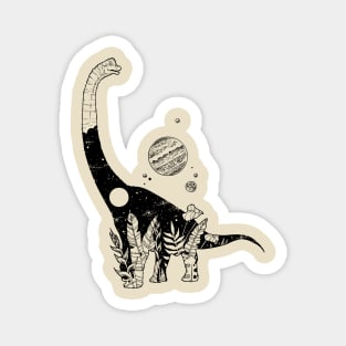 Cosmic Brachiosaurus Magnet