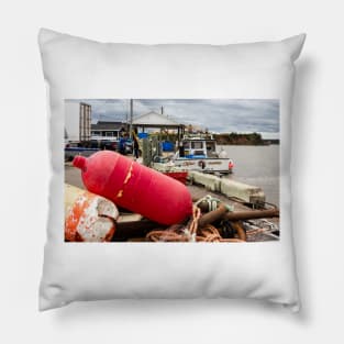Covehead Harbour Fishing Boat, PEI Pillow