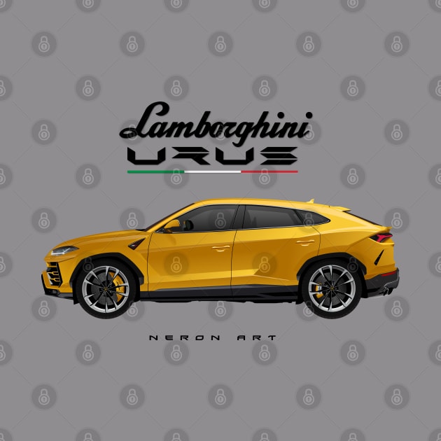 Lamborghini urus by Neron Art