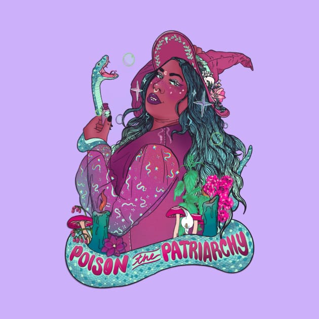 Poison the Patriarchy by Liberal Jane Illustration