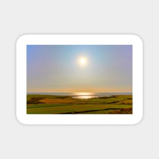 Fleet Lagoon, Chesil Bank, Dorset Magnet