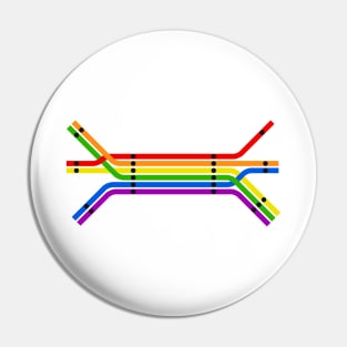 Transit Pride Pin