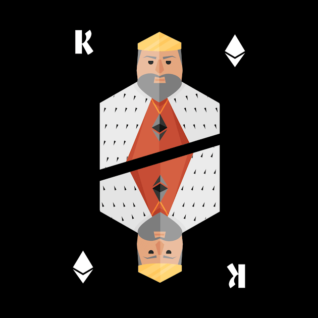 Ethereum Cryptocurrency King by vladocar