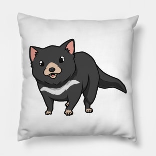 Kawaii Tasmanian devil Pillow