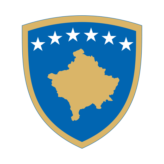 Coat of arms of Kosovo by Wickedcartoons