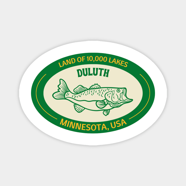 Duluth, MN Decal Magnet by zsonn
