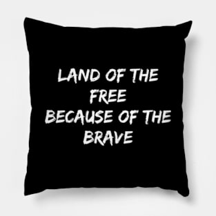 Land of the free Pillow