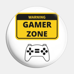 gamer zone Pin