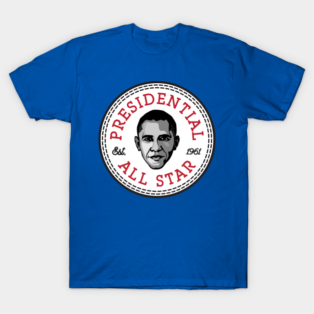 Discover Barack Obama Presidential All Star Converse Logo - Barack Obama - T-Shirt