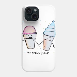 Ice Cream Friends Phone Case