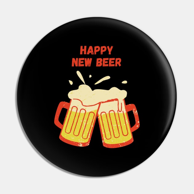 Happy New Beer Pin by nathalieaynie