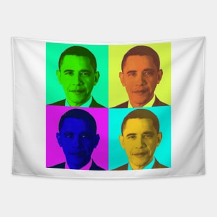 Pop Art - Barack Obama Tapestry