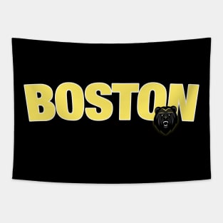 Boston vintage hockey Tapestry