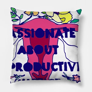 Passionate About Reproductive Justice Pillow