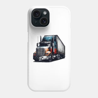 Trailer truck Phone Case