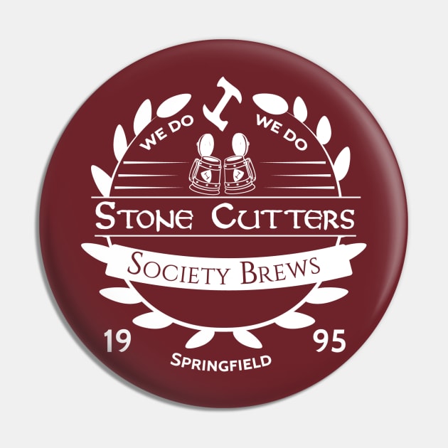 Stonecutters Brew Pin by pixelcat